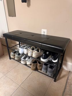 Shoe Rack with Bench