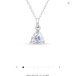 Kimia Mossanite Pendent 0.85 Carat 