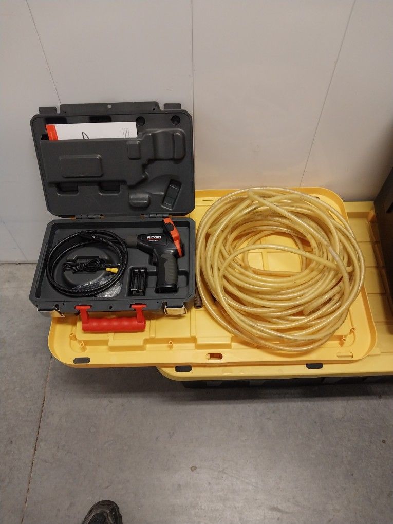 Ridgid Scope And 100ft Air Hose