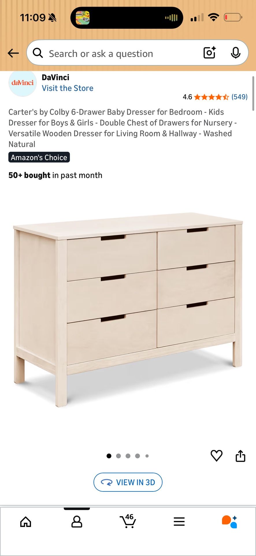 Carter's by Colby 6 Drawer Dresser