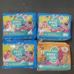 Pampers Easy Ups Bundle - Size 3t-4t