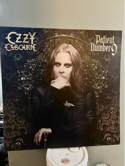 Ozzy Osbourne Patient Number 9 Cardboard 36x36