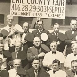 Vintage Erie County Fair Volunteer Fire Picture 