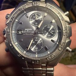 Lowered price- Seiko Chronograph Stainless Steel Watch – 100M