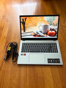 15.6 inches Acer Aspire A315-24PT Touchscreen Laptop Win11 Ryzen 5 7520U @2.8Ghz NVME 512Gb RAM 16Gb Microsoft Office - Product 2025