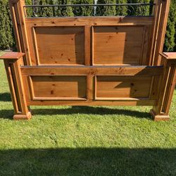 Queen Bed Fram solid wood