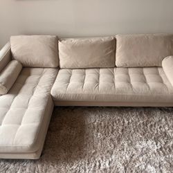 Dennes 2-piece chaise sectional