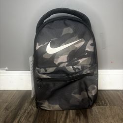 NIKE INSULATED LUNCH BAG Tote Cooler Black Camo Zipper Bag Handle