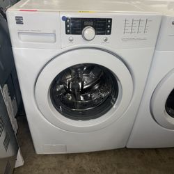 KENMORE FRONT LOAD WASHER AND GAS DRYER SET 