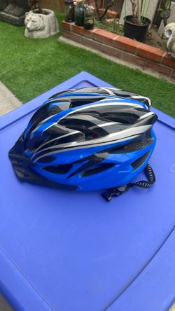 Bike Helmet Blue/ Black 