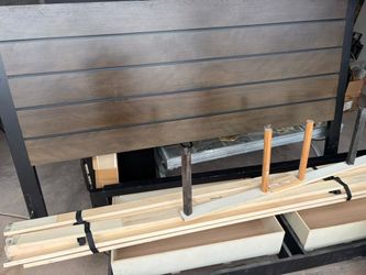 Wood Bed Headboard $400 obo