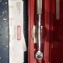 Proto Torque Wrench 1/4
