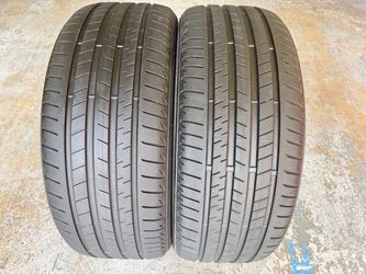 Two Tires 245/40/21 Bridgestone Alenza 001 Runflats like new with 80-90% left BMW used
