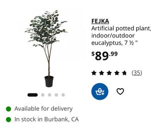 IKEA FEJKA Artificial Eucalyptus Potted Plant