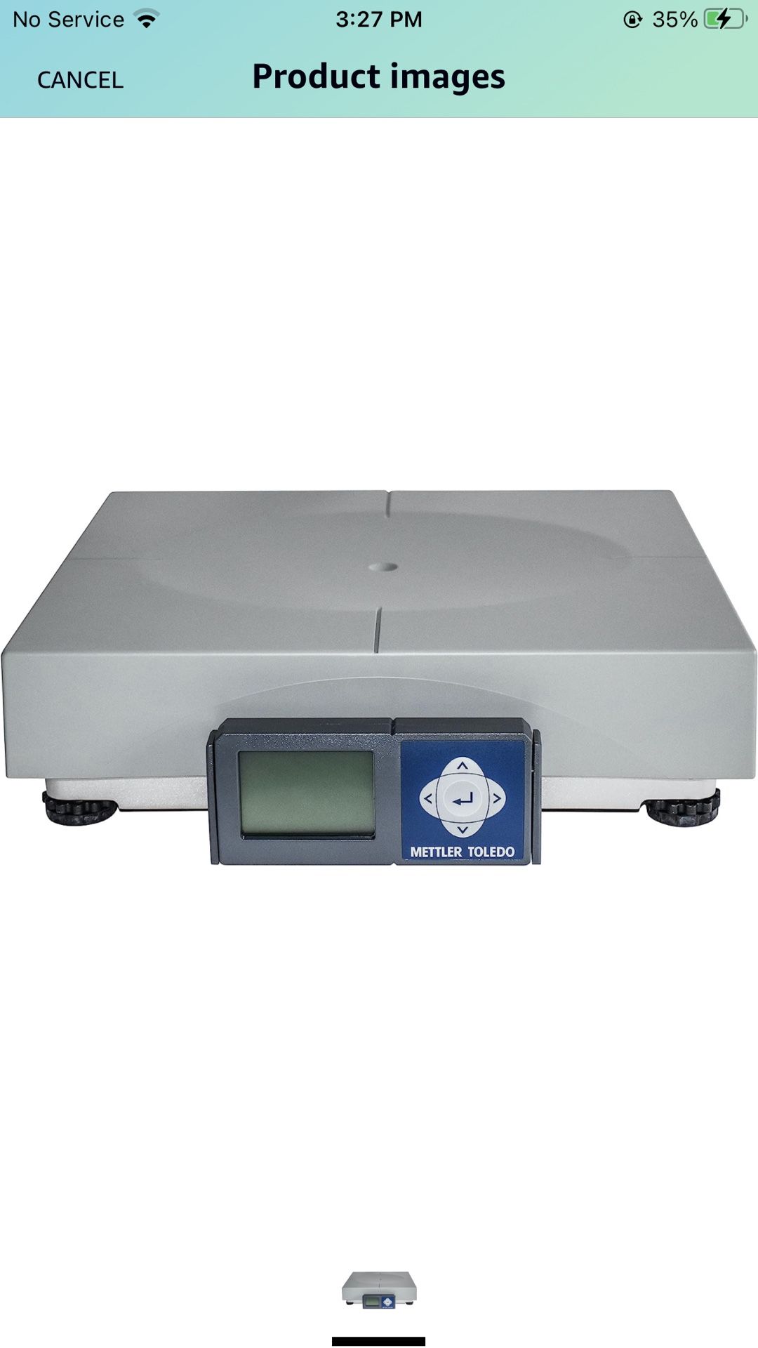 Mettler Toledo BC60 (BC-60) | Mettler Toledo PS60 Shipping Scale with Flat Top Platter (150 lb Capacity) | Includes ScaleGistics Software