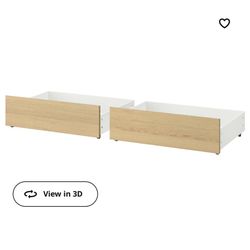 Drawers for Ikea MALM bed 