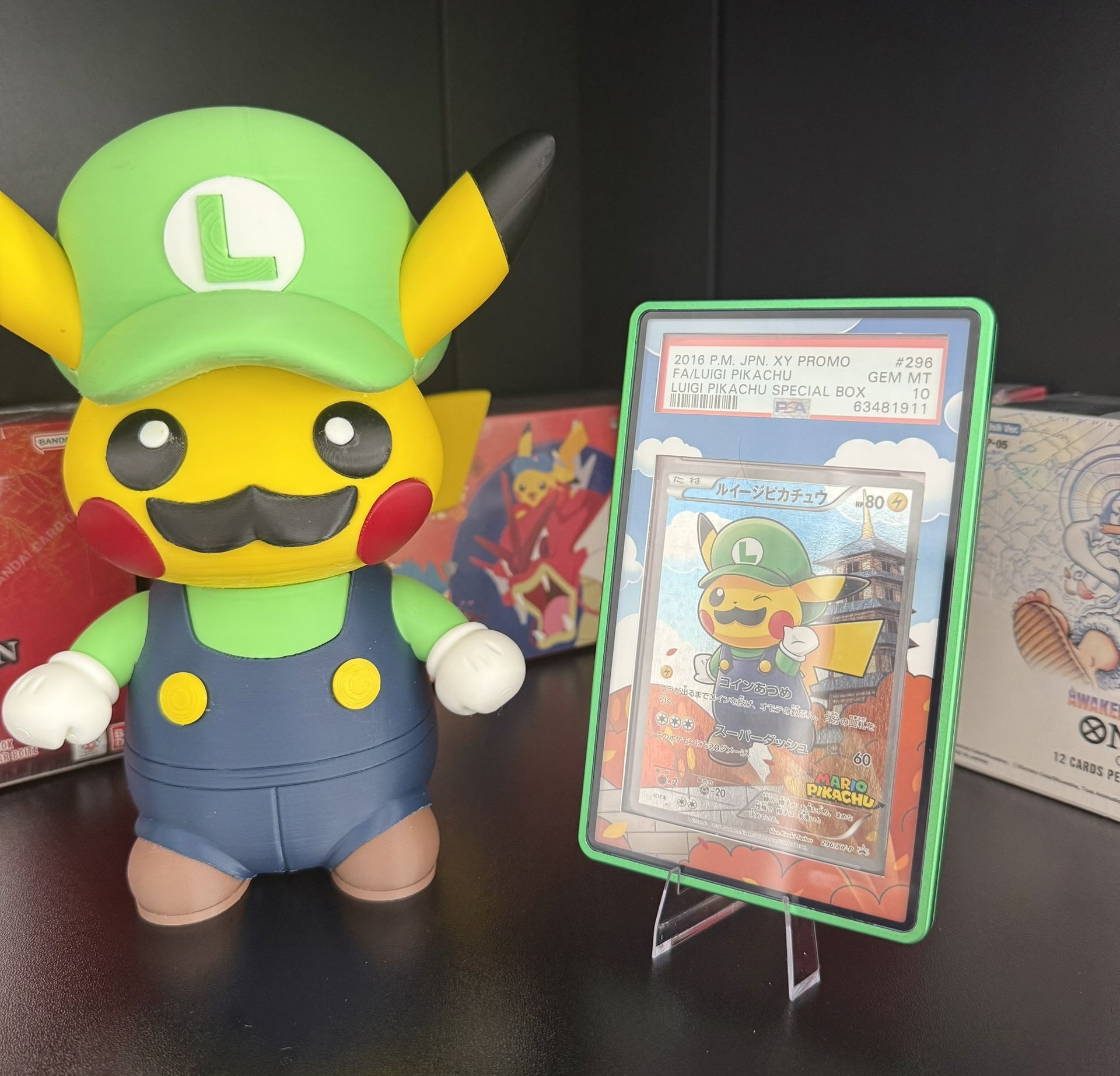 2016 XY Promo Luigi Pikachu #296XYP PSA 10