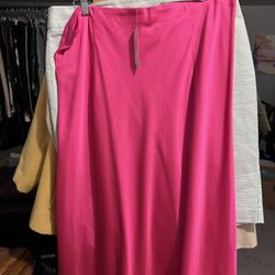 J Crew XL Fuschia Skirt