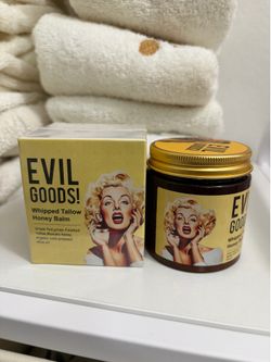 Evil goods! Whipped tallow honey balm