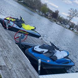 Two 2021 Sea doo GTI 130