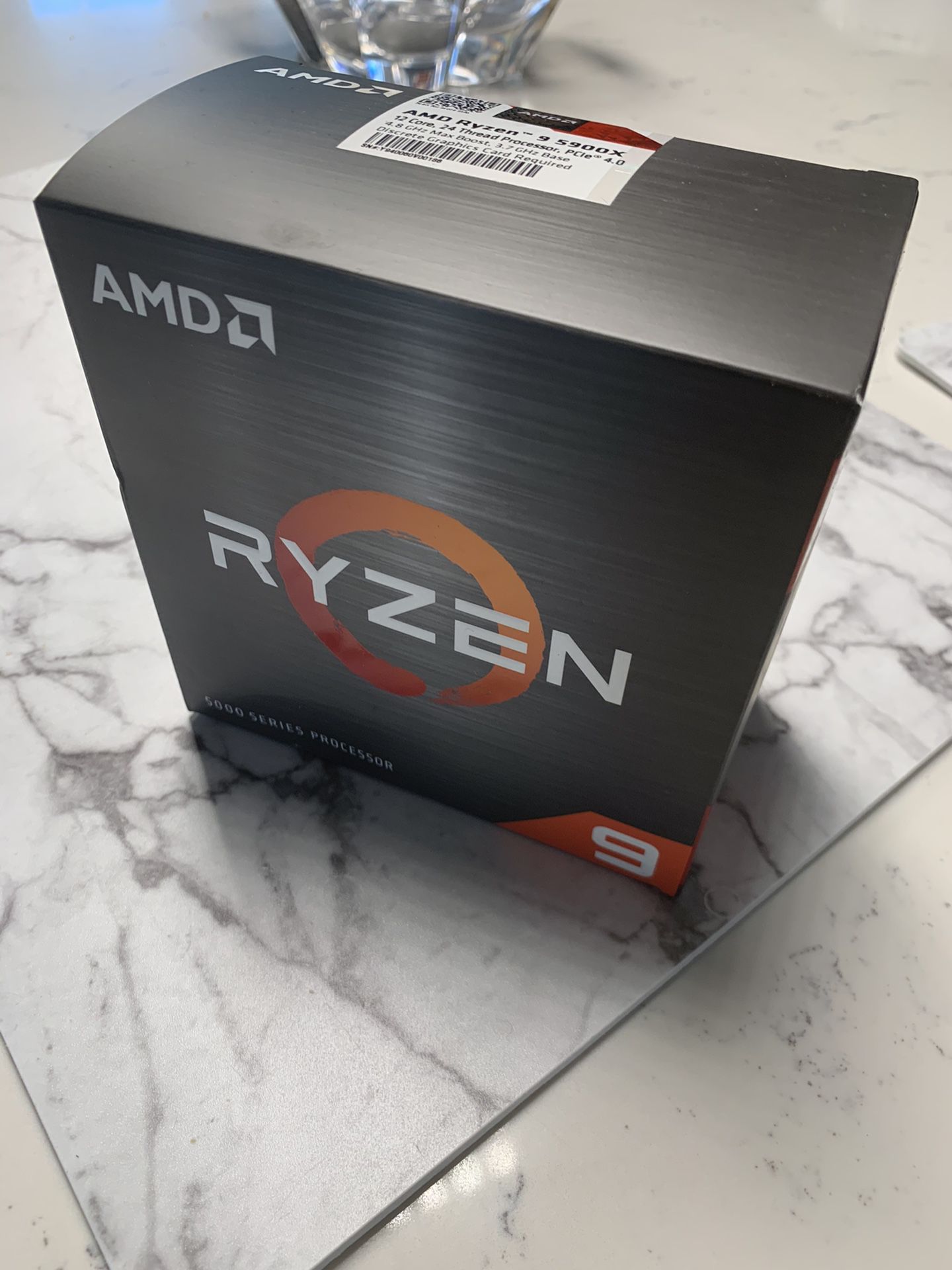 AMD Ryzen 9 5900X (NIB) 12 Core, 24 Thread Desktop Processor