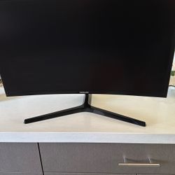  Samsung Essential 27" Curved LED Monitor - Black (LC27F396FHNXZA