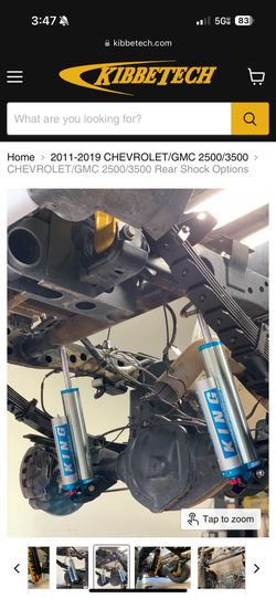 Kibbetech Silverado 2500 King Shocks