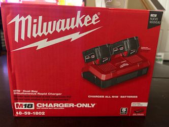 Milwaukee M18 Dual Bay Rapid Charger