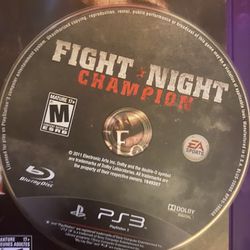 Fight Night Champion For Ps3