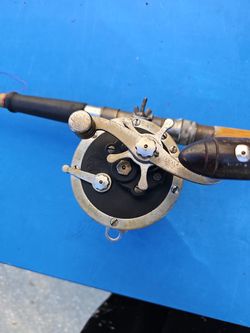 Deep Sea Fishing Pole Paul Needs New Loops Real Works Great $50