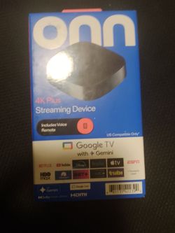 Onn 4K Google streaming device