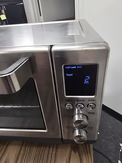 GE Stainless Steel Digital Toaster Oven Countertop Oven