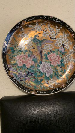 Plate for decoration