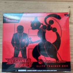 Pokemon Destined Rivals ETB (PKC Exclusive) • SEALED NEW