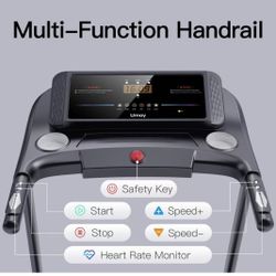 UMAY Fitness Home Folding Incline Treadmill