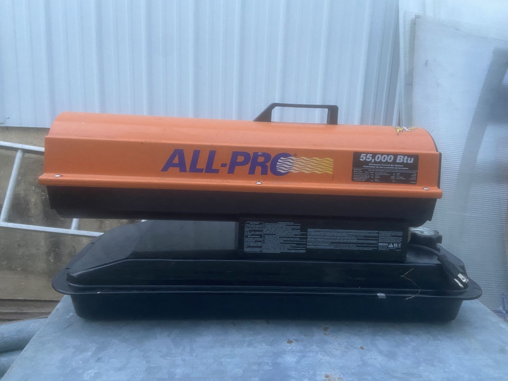 Torpedo Heater Like New