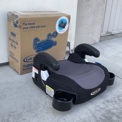 (New in Box) $22 Graco TurboBooster 2.0 Backless Booster Car Seat, Kid Ages 4-10 from 40-100 lbs, Denton
