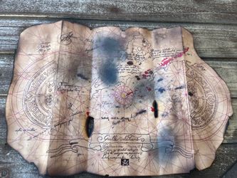 Goonies Movie Treasure Map Replica Prop