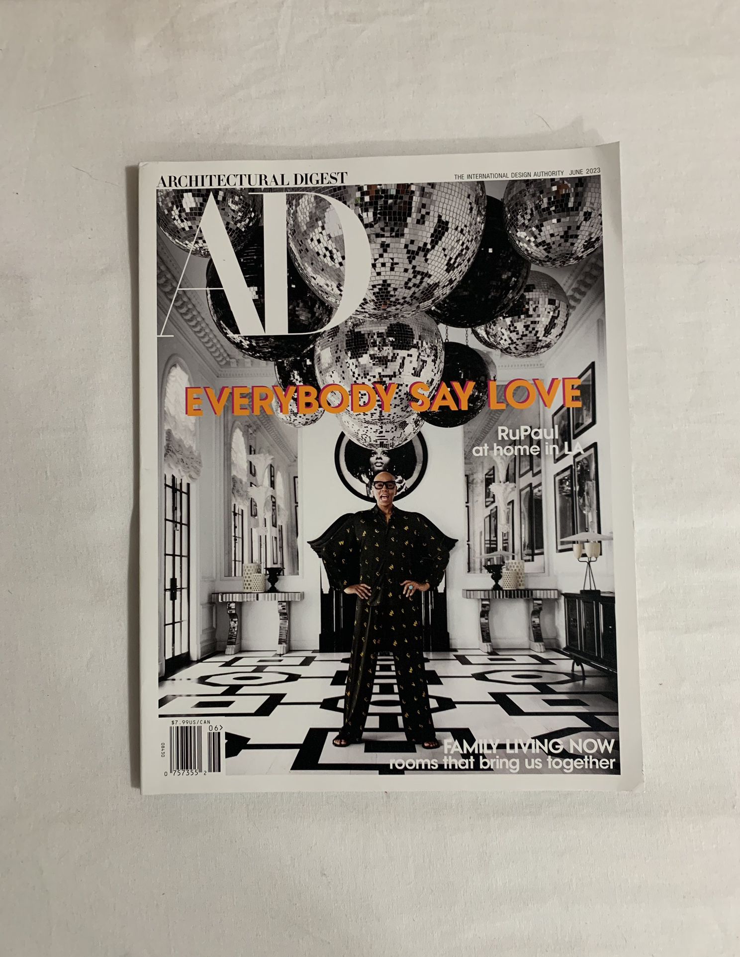 AD Architectural Digest RuPaul “At Home in LA” Issue June 2023 Magazine