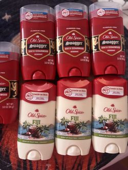 Old spice deodorants 5 EACH$