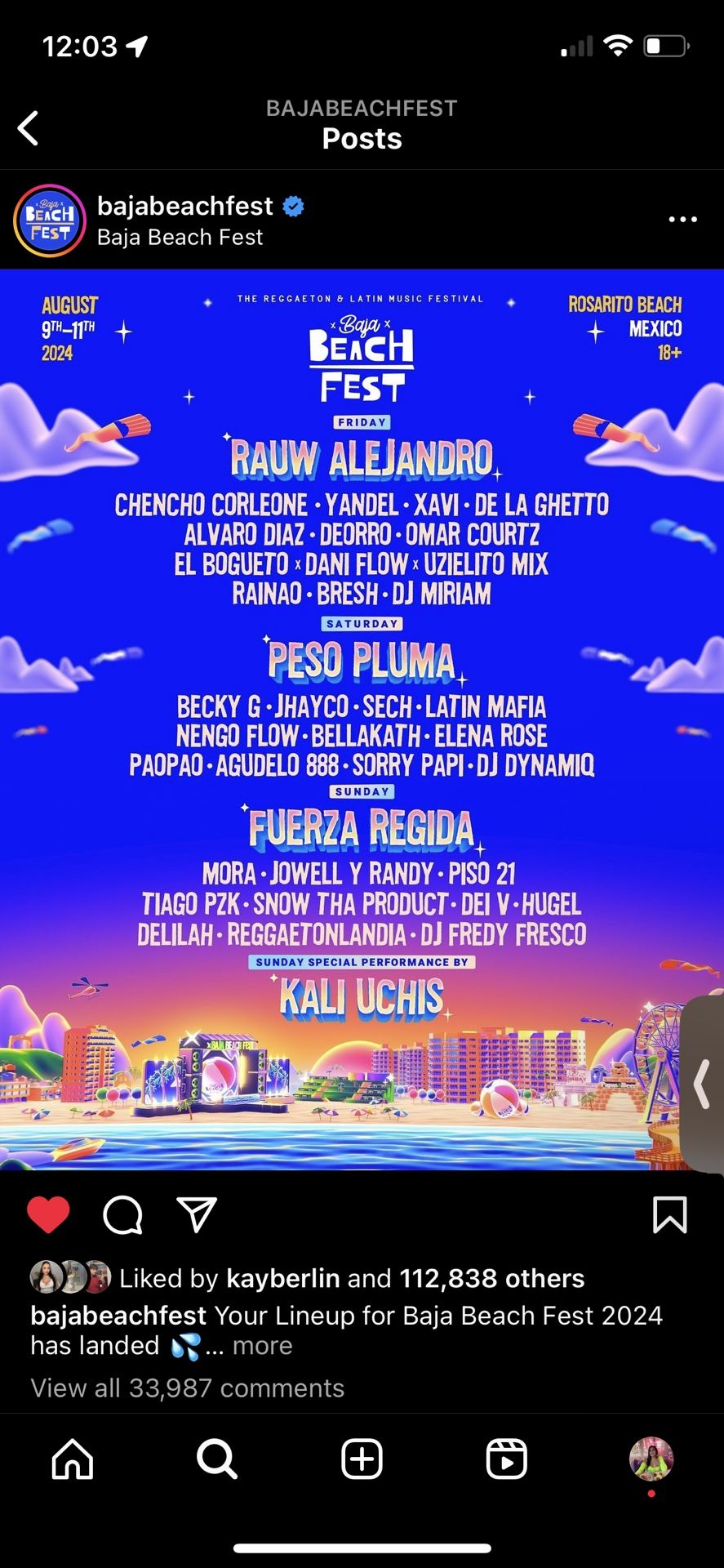 GA Baja Fest Ticket