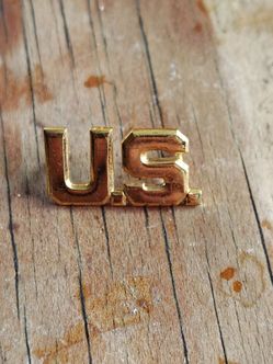 10 U.S. Military Collar Brass Pin