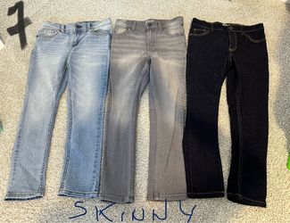 Boys Skinny Jeans Lot 7R