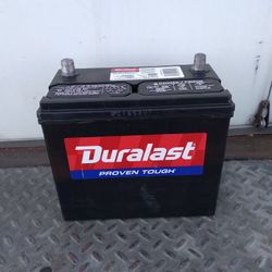 $150 OR BEST OFFER DURALAST 12V BATTERY 51R/ / GROUP SIZE SAE -TYPE  51R-DL