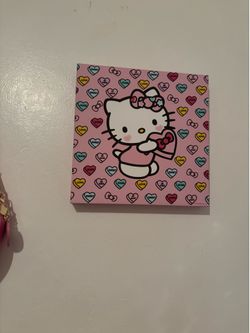 Hello kitty wall deco