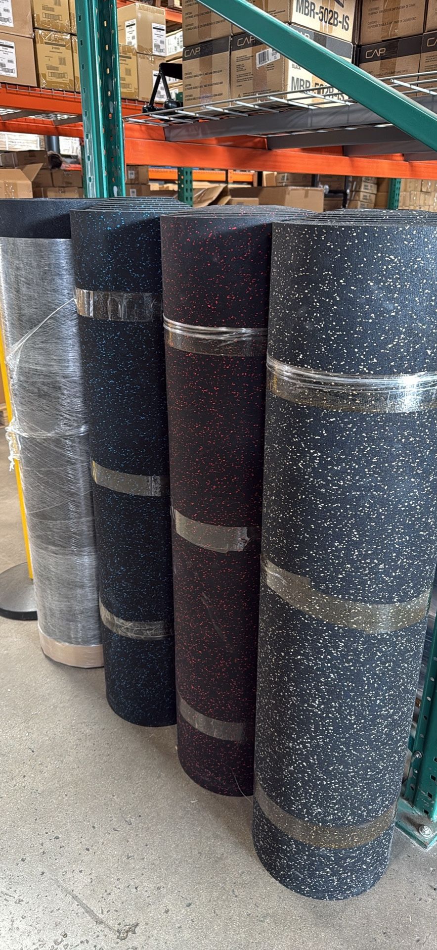 RUBBER FLOORING GYM FLOOR - COMMERCIAL GRADE! Heavy Duty Indestructible, Better Than Horse Stall Mats