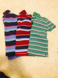 Boys size 5-6 polo shirts