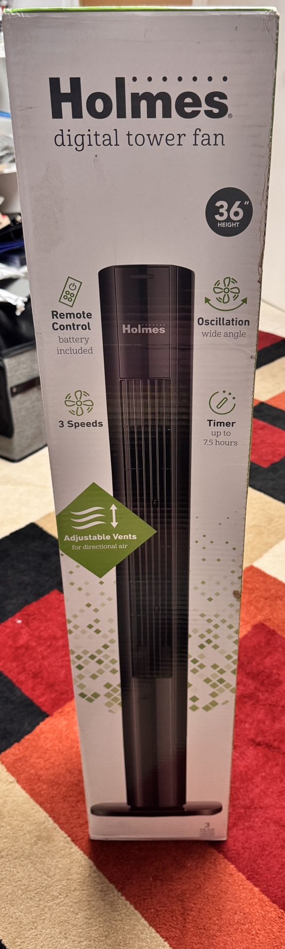 Holmes- Digital Tower Fan- Brand New