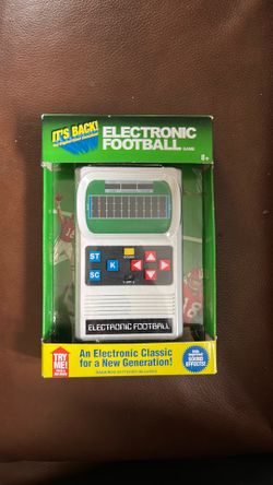 New Electronic Football Game New Sealed