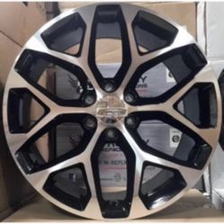 22/9⚡️6 Lugs ⚡️305 40 22✨285 45 22⚡️4/ NeW Wheels / TireS= 1499$